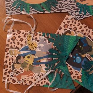 Wild Kratts Happy Birthday Banner and Invitations